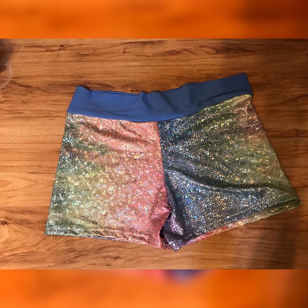 Unicorn booty shorts